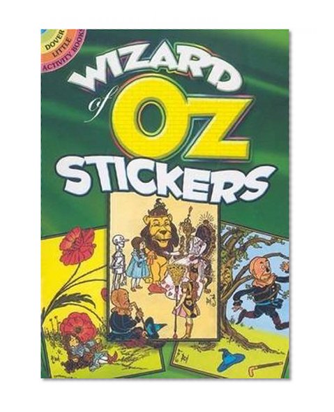 Book Cover Wizard of Oz Stickers (Dover Little Activity Books Stickers)