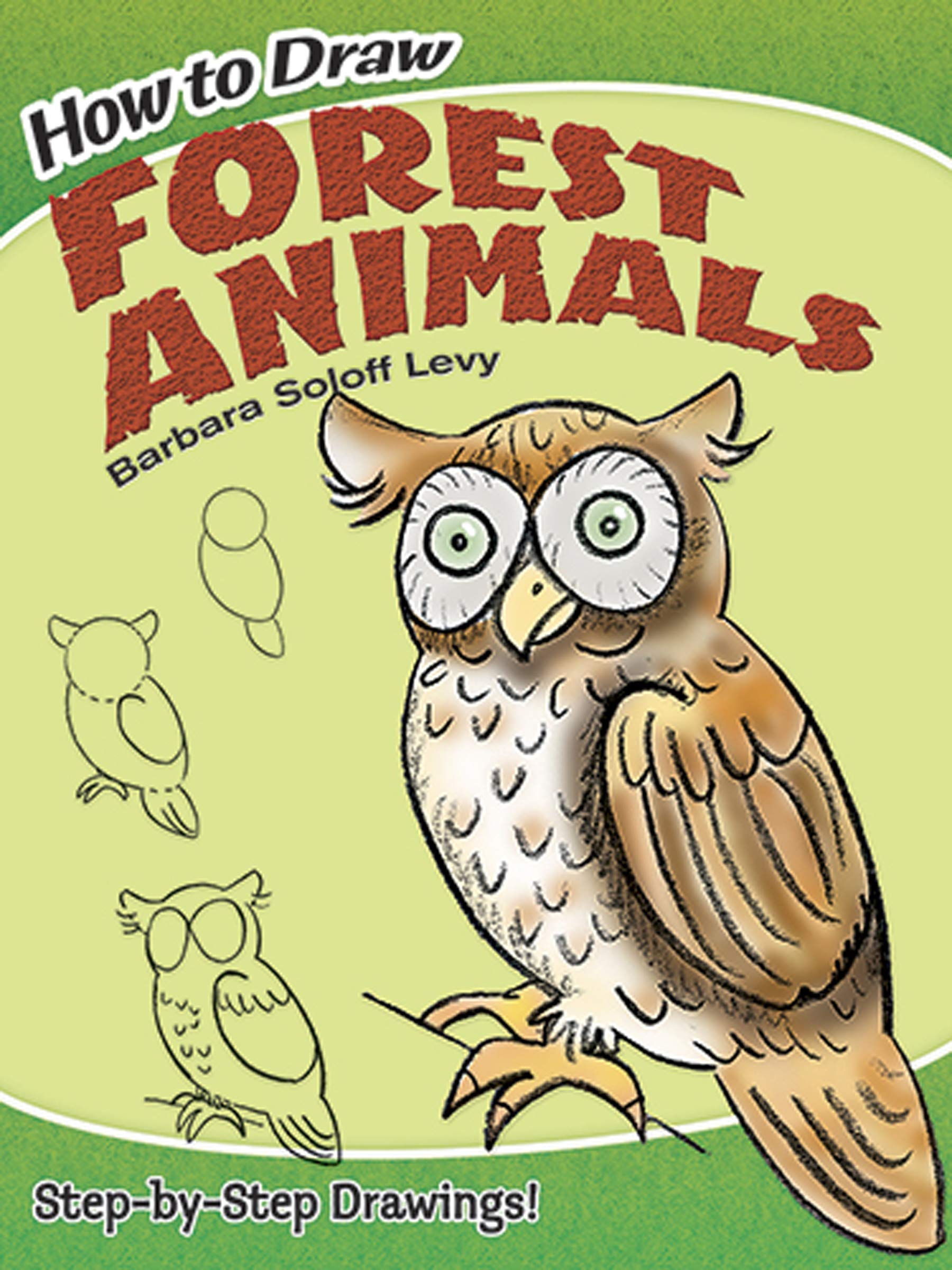Book Cover How to Draw Forest Animals (Dover How to Draw)