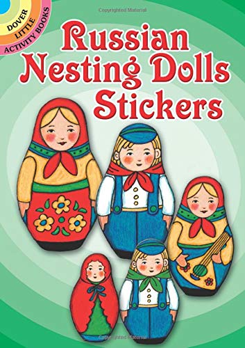 Book Cover Russian Nesting Dolls Stickers (Dover Little Activity Books Stickers)