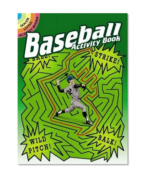 Book Cover Baseball Activity Book (Dover Little Activity Books)