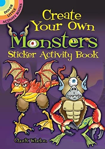 Book Cover Create Your Own Monsters (Dover Little Activity Books Stickers)