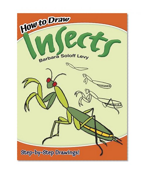 Book Cover How to Draw Insects (Dover How to Draw)