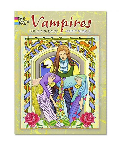 Book Cover Vampires Coloring Book (Dover Coloring Books)