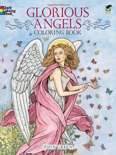 Book Cover Glorious Angels Coloring Book (Dover Coloring Books)