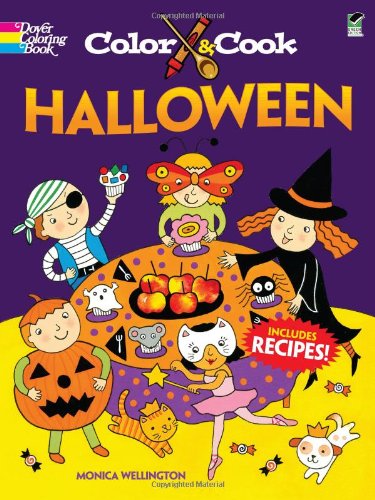 Color & Cook HALLOWEEN (Dover Coloring Books)