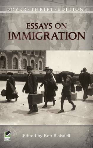 Book Cover Essays on Immigration (Dover Thrift Editions: American History)