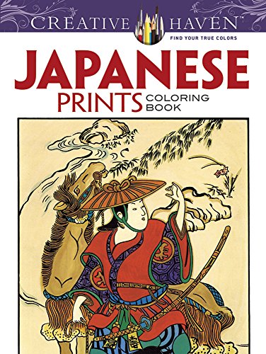 Book Cover Creative Haven Japanese Prints Coloring Book (Creative Haven Coloring Books)