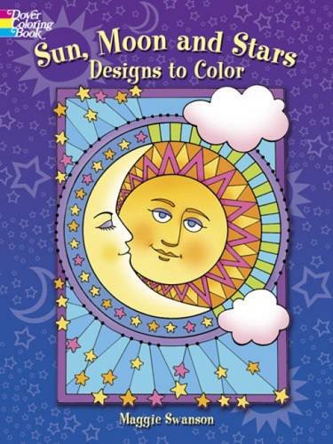 Book Cover Sun, Moon and Stars Designs to Color (Dover Coloring Books)