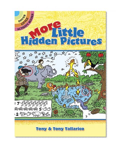Book Cover More Little Hidden Pictures (Dover Little Activity Books)