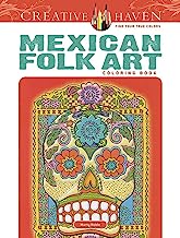 Book Cover Creative Haven Mexican Folk Art Coloring Book (Adult Coloring)