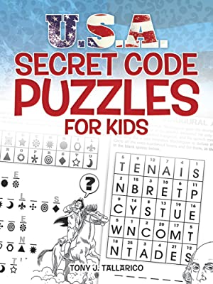 Book Cover U.S.A. Secret Code Puzzles for Kids (Dover Children's Activity Books)