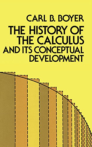 Book Cover The History of the Calculus and Its Conceptual Development (Dover Books on Mathematics)