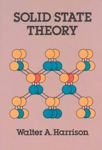 Book Cover Solid State Theory (Dover Books on Physics)
