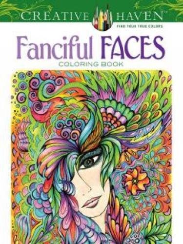 Book Cover Fanciful Faces Coloring Book (Creative Haven)