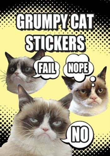 Book Cover Grumpy Cat Stickers