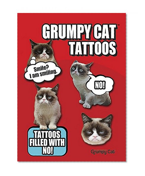 Book Cover Grumpy Cat Tattoos