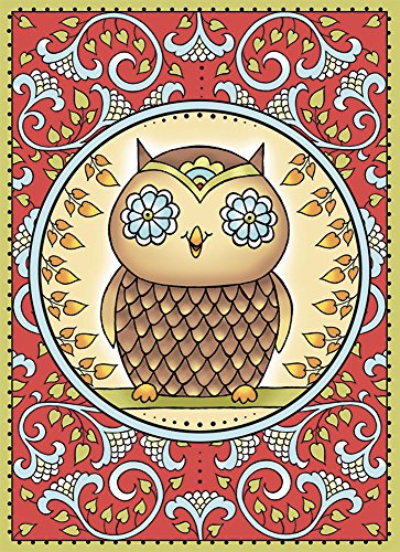 Book Cover Owl Notebook