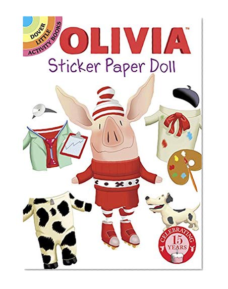 Book Cover Olivia Sticker Paper Doll (Dover Little Activity Books Stickers)