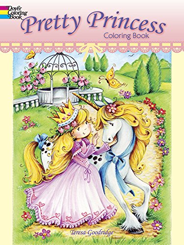 Book Cover Pretty Princess Coloring Book (Dover Coloring Books)