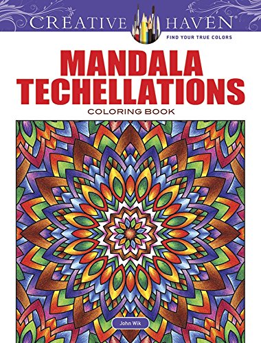 Book Cover Creative Haven Mandala Techellations Coloring Book (Adult Coloring)