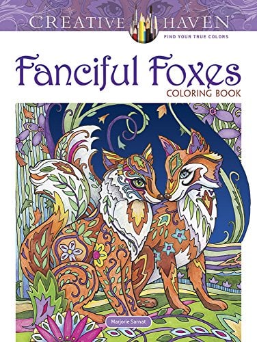 Book Cover Creative Haven Fanciful Foxes Coloring Book (Adult Coloring)