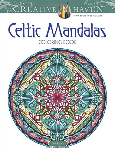 Book Cover Creative Haven Celtic Mandalas Coloring Book (Creative Haven Coloring Books)