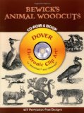 Bewick's Animal Woodcuts CD-ROM and Book (Dover Electronic Clip Art)