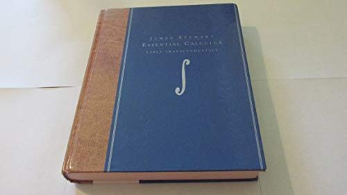 Essential Calculus: Early Transcendentals (Stewart's Calculus Series)