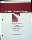 Test Bank to Serway and Jewett's Physics for Scientists and Engineers with Modern Physics SEVENTH EDITION Volume One