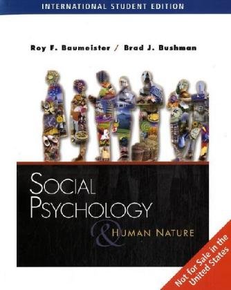 Social Psychology and Human Nature