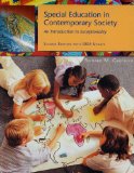 Special Education In Contemporary Society With Infotrac: An Introduction to Exceptionality