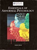 Essentials of Abnormal Psychology (Kaplan University Edition)