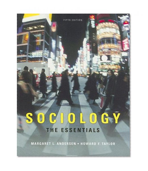 Sociology: The Essentials (Available Titles CengageNOW)