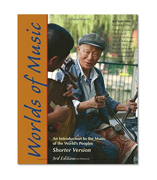 Book Cover Worlds of Music: An Introduction to the Music of the World's Peoples, Shorter Version