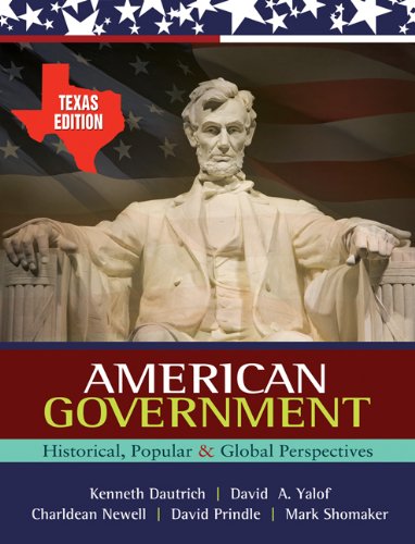 Bundle: American Government: Historical, Popular, and Global Perspectives - Texas Edition + U.S. Politics Atlas