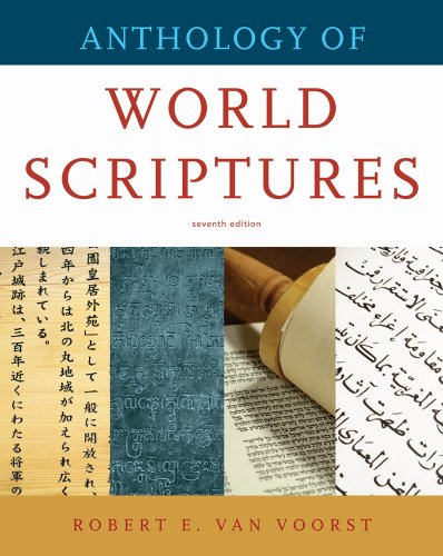 Book Cover Anthology of World Scriptures