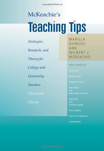 Book Cover McKeachie's Teaching Tips: Strategies, Research, and Theory for College and University Teachers