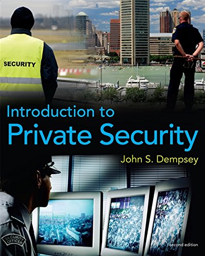 Book Cover Introduction to Private Security
