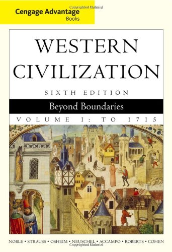 Book Cover Cengage Advantage Books: Western Civilization: Beyond Boundaries, Volume I
