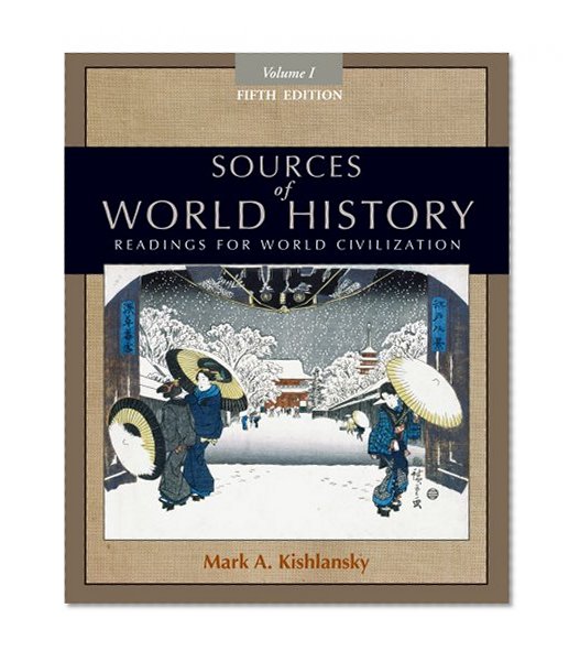 Book Cover Sources of World History, Volume I