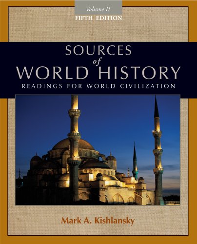 Book Cover Sources of World History, Volume II