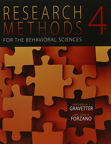 Bundle: Research Methods for the Behavioral Sciences, 4th + Virtual Psychology Labs Printed Access Card