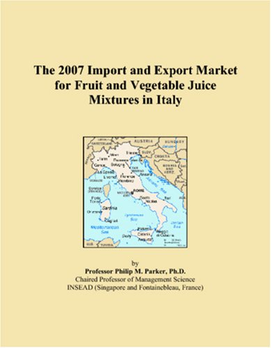 The 2007 Import and Export Market for Fruit and Vegetable Juice Mixtures in Italy