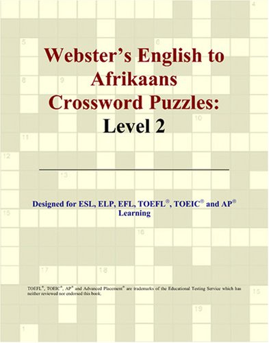 Webster's English to Afrikaans Crossword Puzzles: Level 2