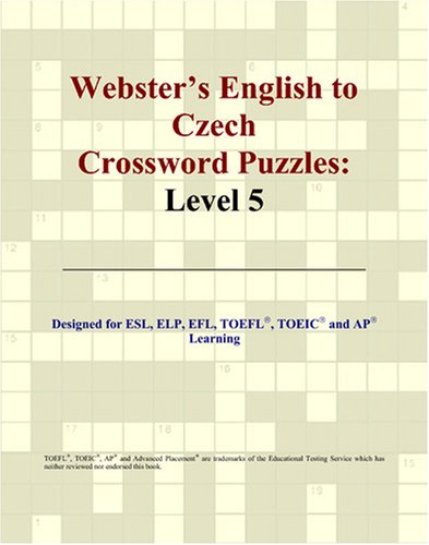 Webster's English to Czech Crossword Puzzles: Level 5