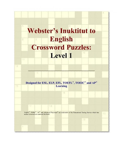 Webster's Inuktitut to English Crossword Puzzles: Level 1