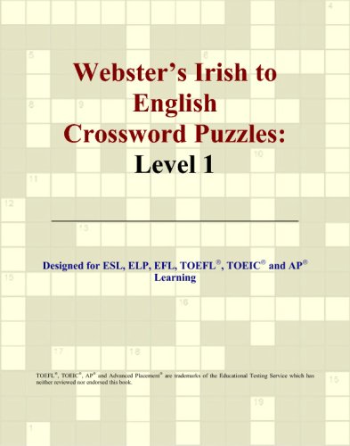 Webster's Irish to English Crossword Puzzles: Level 1