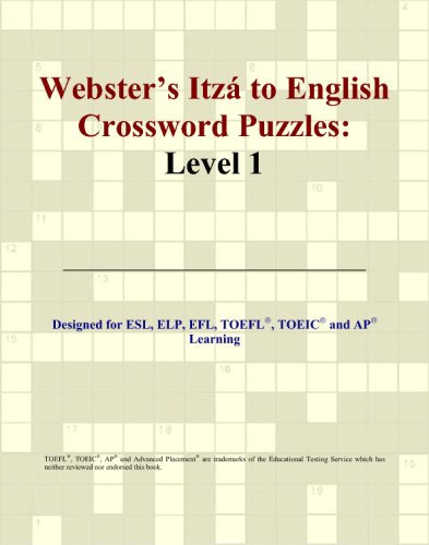 Webster's ItzÃ¡ to English Crossword Puzzles: Level 1