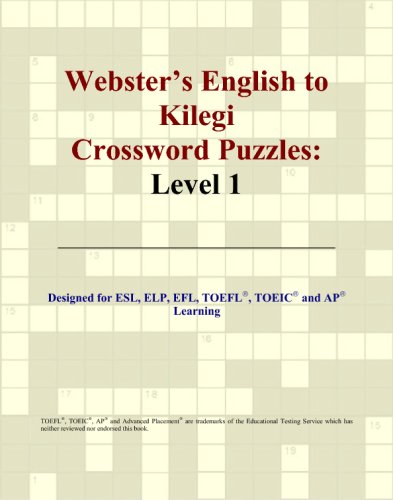Webster's English to Kilegi Crossword Puzzles: Level 1