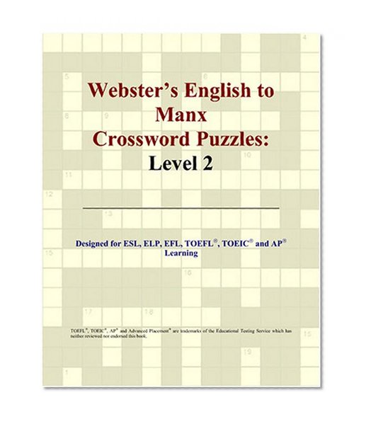 Webster's English to Manx Crossword Puzzles: Level 2